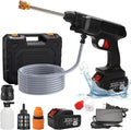 Idropulitrice portatile + 2 batterie + aspirapolvere per auto in omaggio
