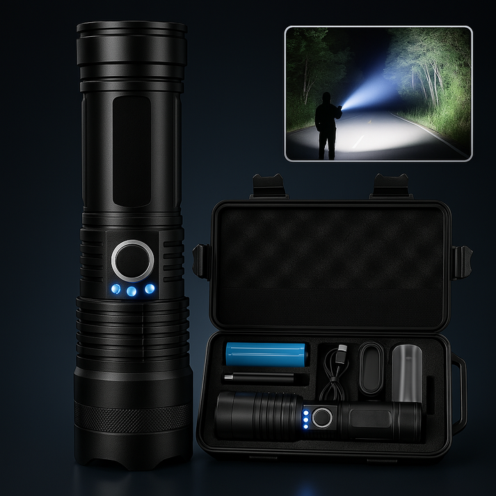 Torcia tattica USB TitaniumPro™