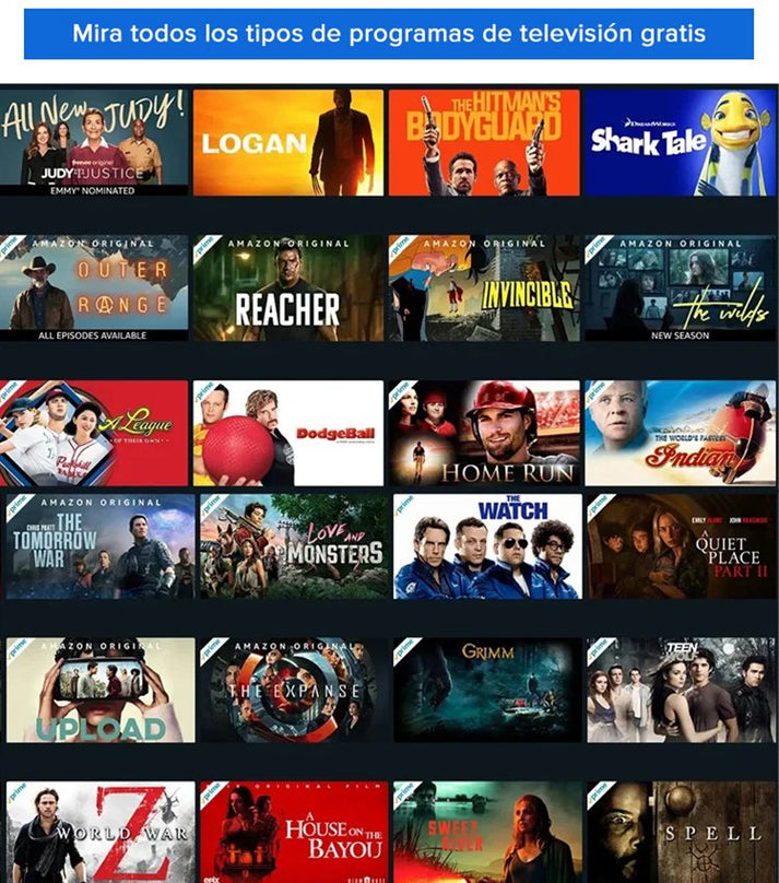 Antena de Televisión 4K HD